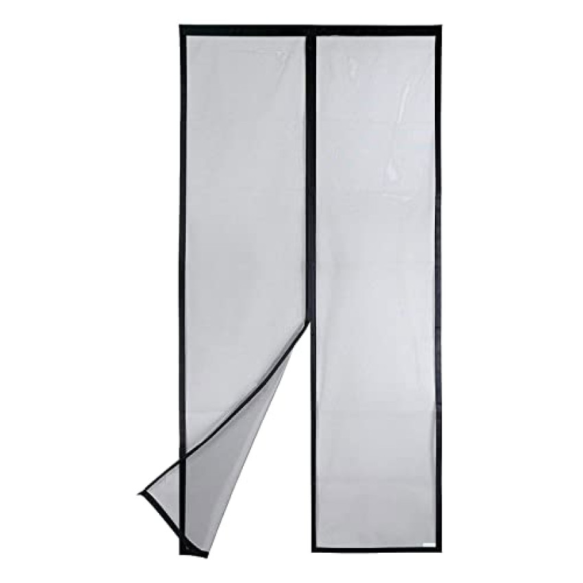Apalus VP Zanzariera con Magneti in Vetroresina, 120X240 CM – Rete Molto Resistente, Tenda con Magneti Ancora Più Potenti, Resiste al Vento e ai Raggi UV – Non Accorciabile (Nero)