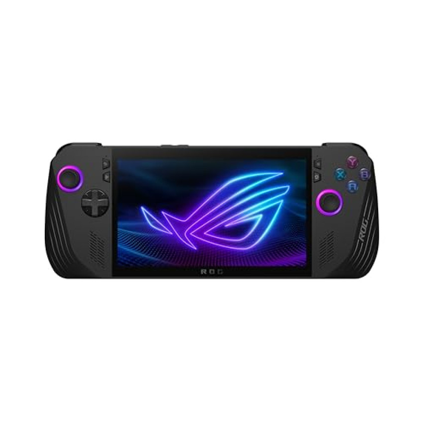 ASUS ROG Ally X Console RC72LAB0D49B5DTD, Monitor touchscreen con display 7″ Glossy, 120Hz, AMD Ryzen Z1 Extreme, RAM 24GB, 1TB SSD PCIE, Windows 11 Home, Nero